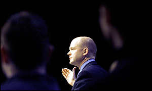 Rt Hon William Hague MP addresses the rally